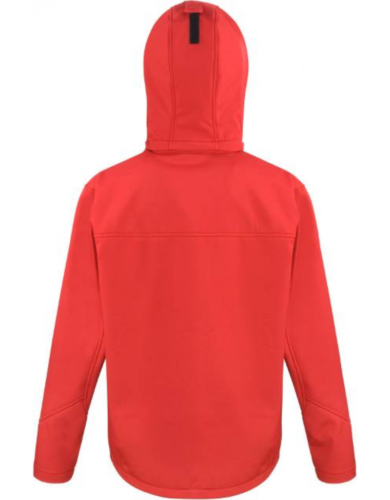 Jachetă softshell cu glugă, cu 3 straturi, pentru bărbați